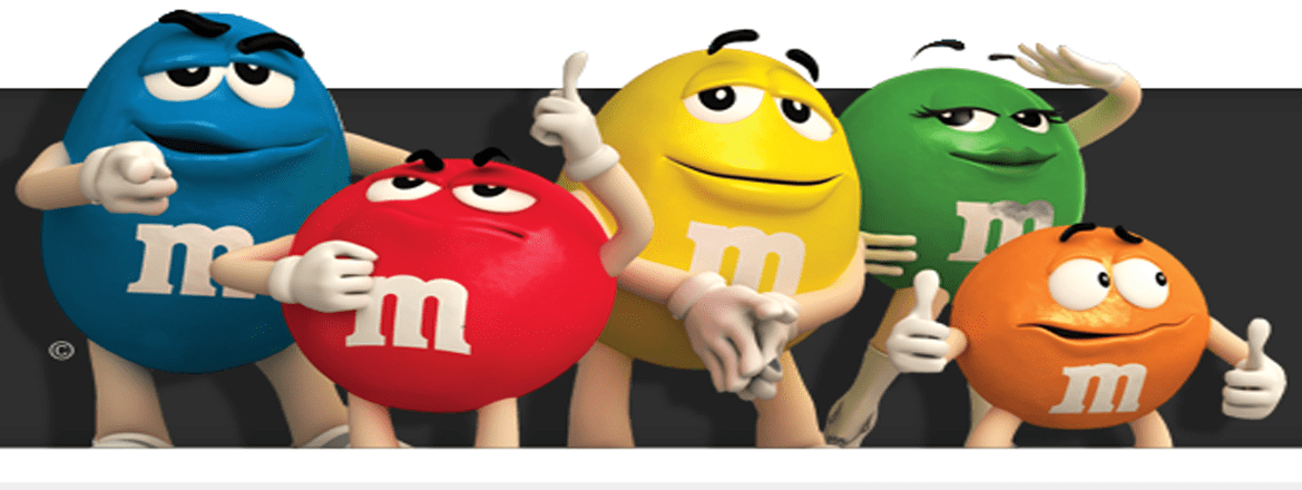 M and M theme party planner for party