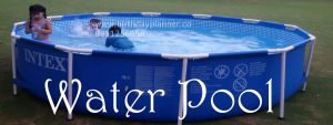 water pool for children's birthday party