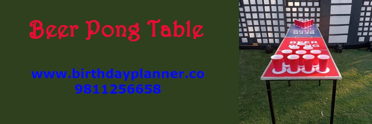 beer pong table for hire