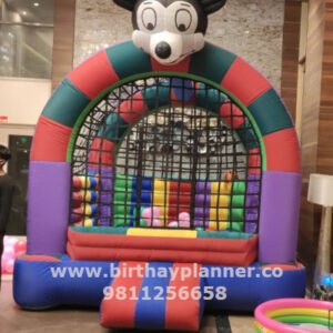mickey-ball-pool-rental bouncy for hire gurgaon