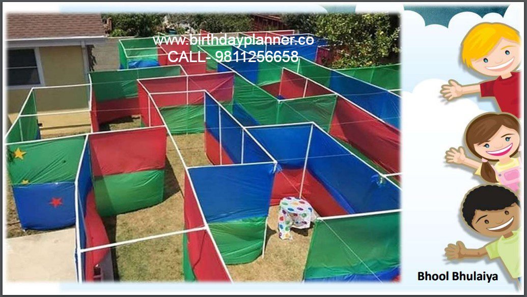 Hire Bhool Bhulaiya game for rent in birthday party