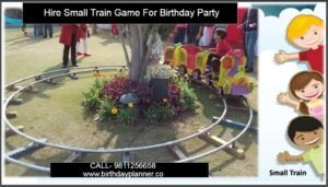Hire Small Train Game For Birthday Party