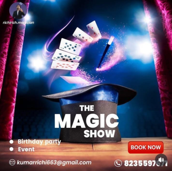 magician for birthday party