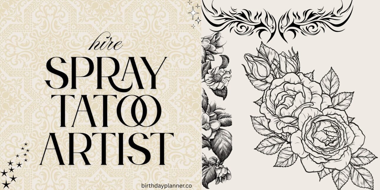 spary tattoo artist on rent
