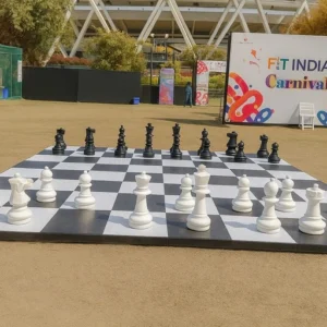 giant chess set on rental