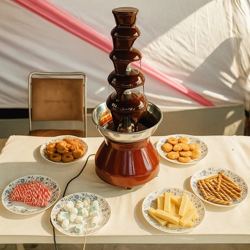 hire chocolate fountain machine on rent