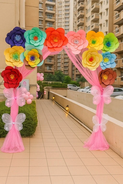 flower theme party planner for hire