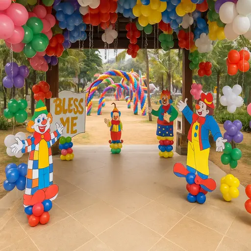 hire carnival theme planner on rental
