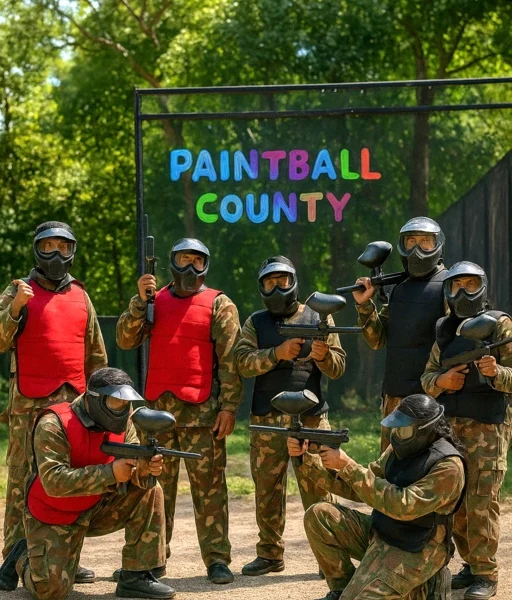 paintball game for events