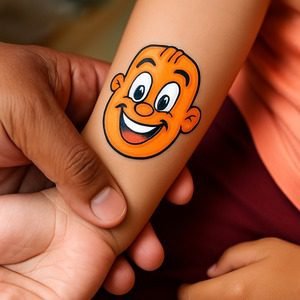 sticker tattoo