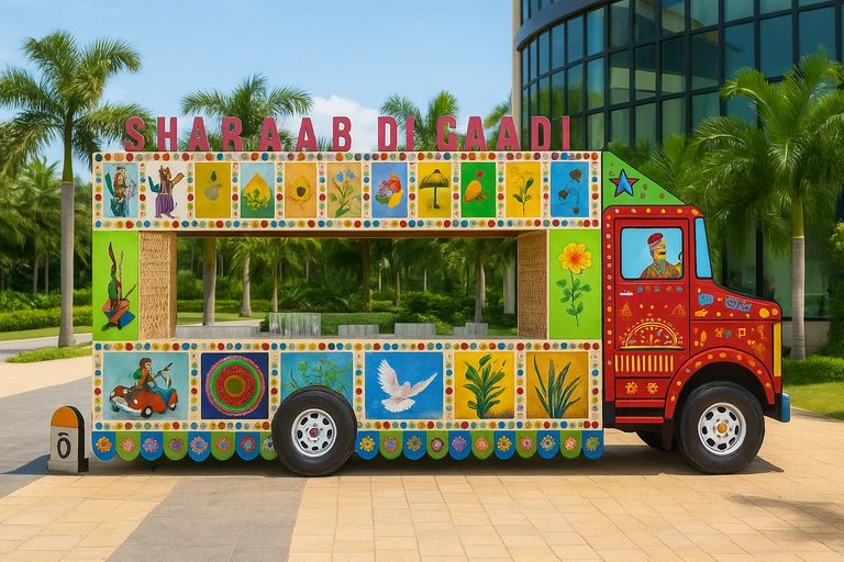 truck bar for hire