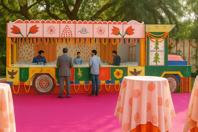truck bar for rental