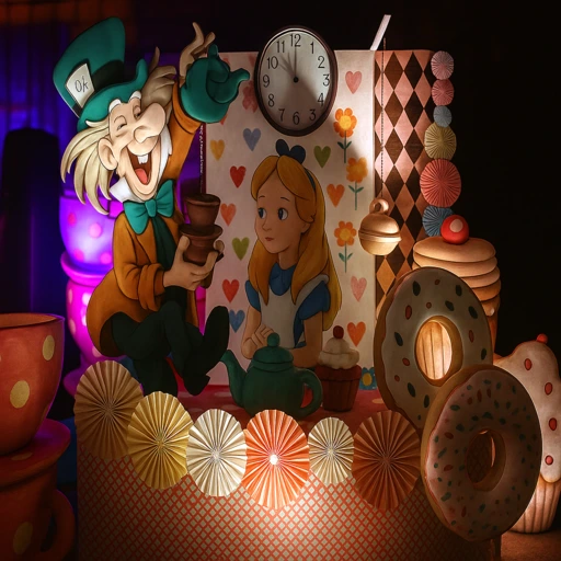 alice wonderland theme party planner on rental