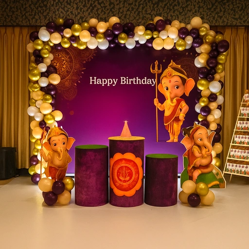 bal ganesh theme party planner for events