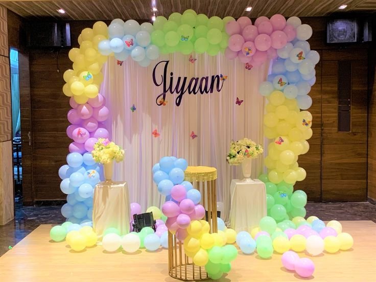 birthday organiser on rental