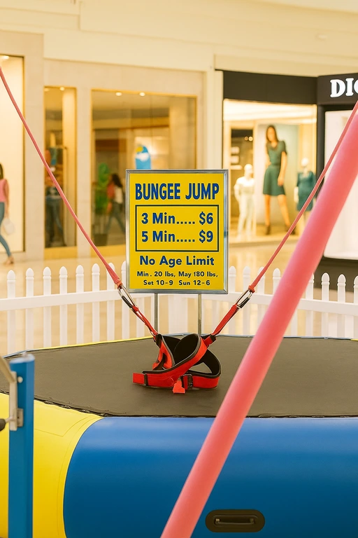 bungee jumping for hire