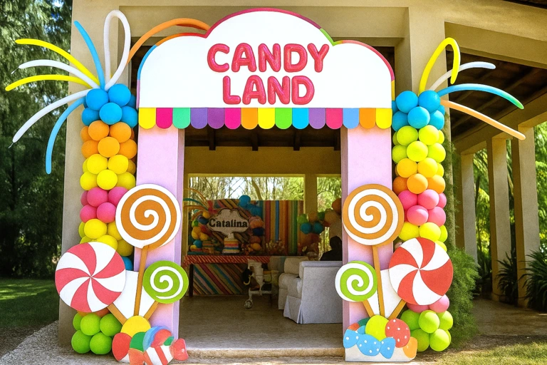 candyland-theme-party-planner candy land theme party planner