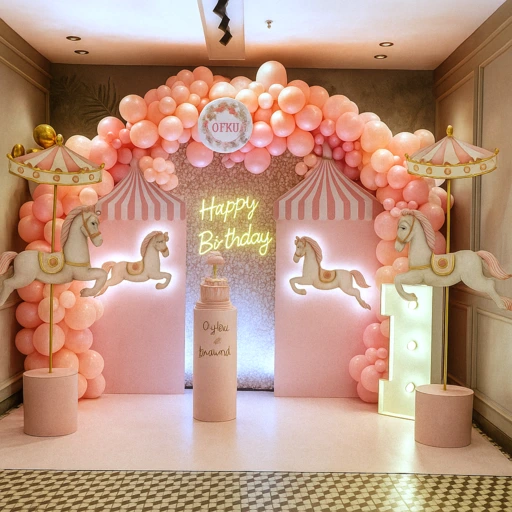 carousel theme party planner