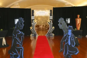 Bollywood theme entrance setup