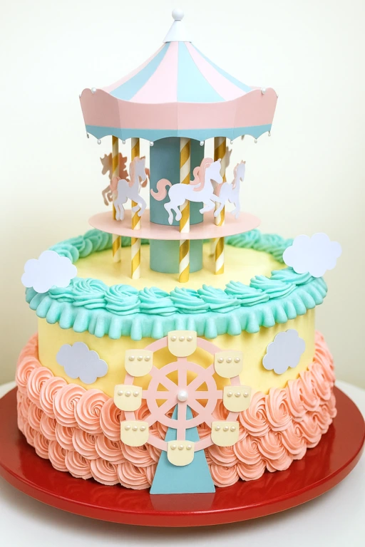 hire carousel theme party planner