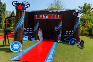 Bollywood theme stage decor