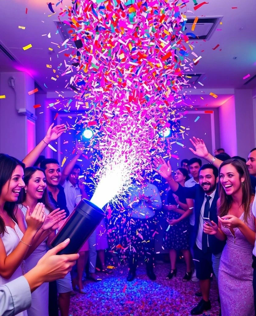 Confetti Machine for parties