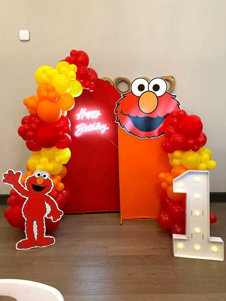 Elmo theme party planner for rental