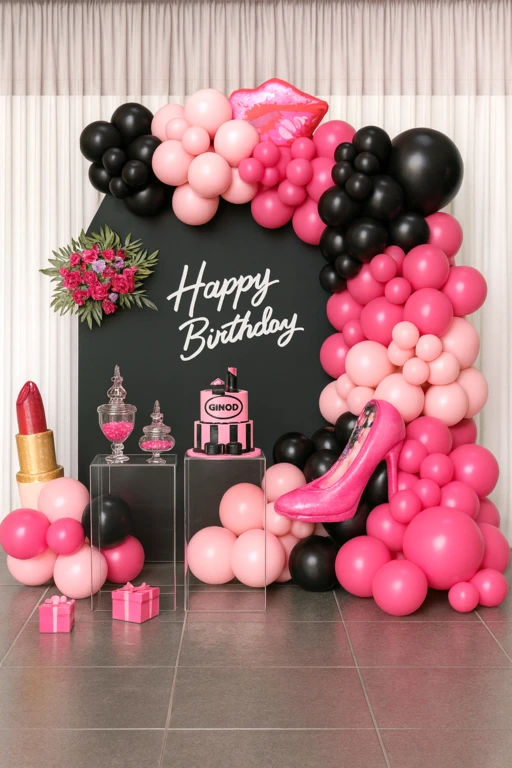 glam up theme party in delhi