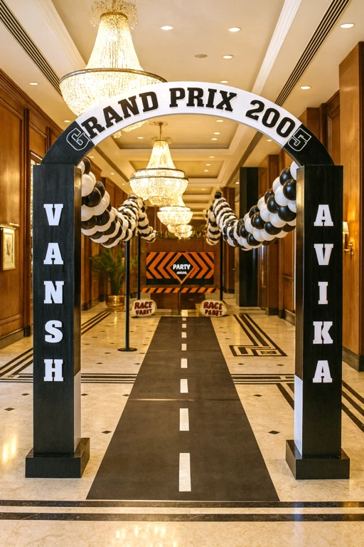 grand-prix-theme-party grand prix theme party