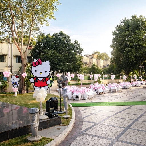 hire hello kitty theme party
