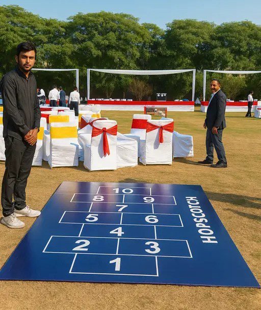 hopscotch game on rental