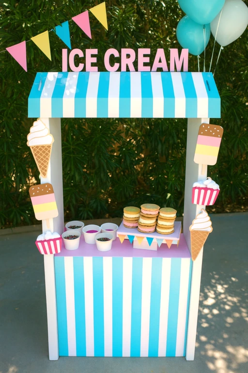 ice cream theme party planner for hire