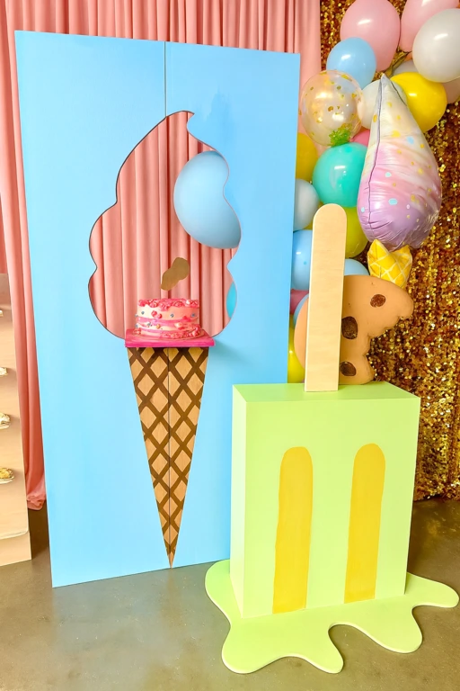 ice cream theme party planner