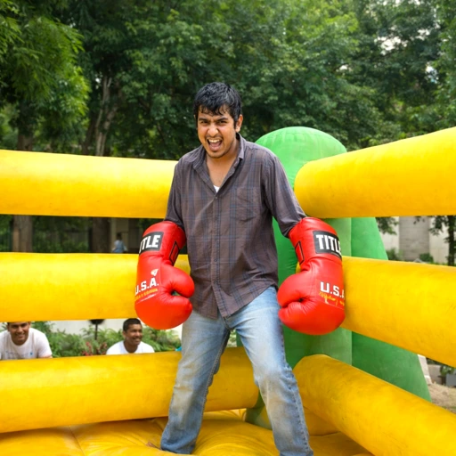 kangaroo boxing game for hire