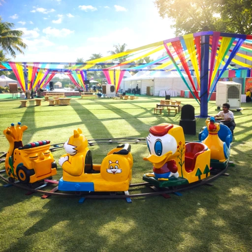 small train game for events