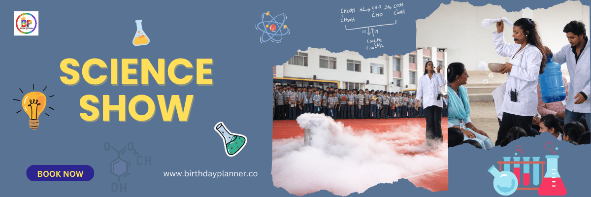 science project show banner